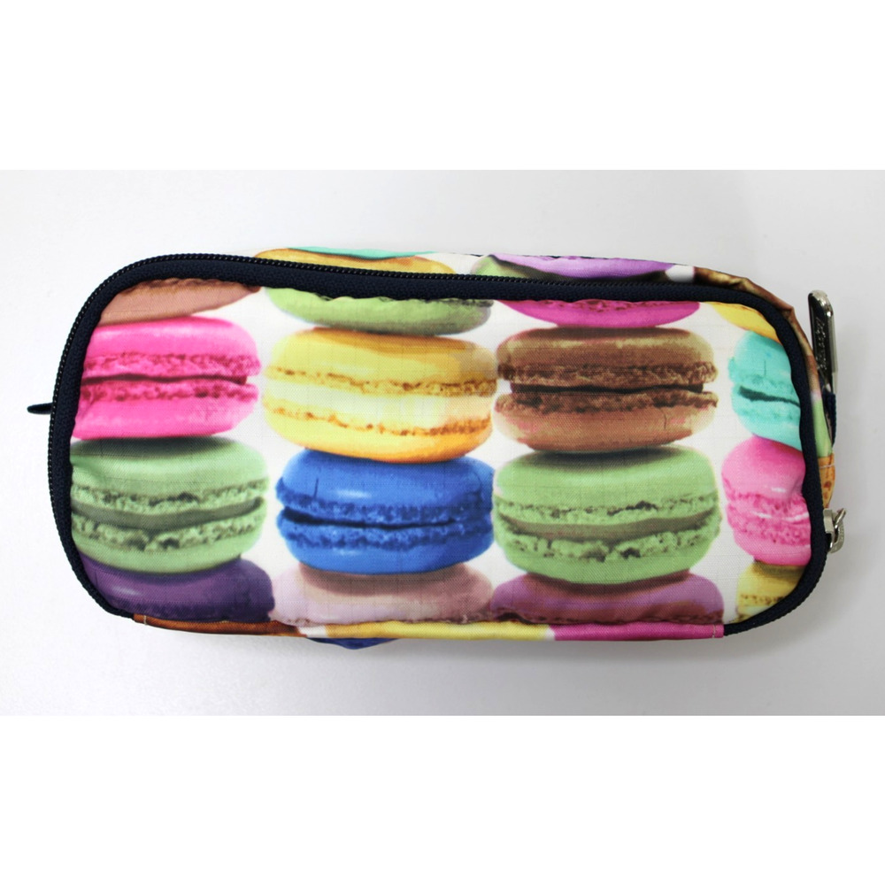 LeSportSac Travel Cosmetic Bag Macaroons Macaron Le Sport Sac Small 3"x7"